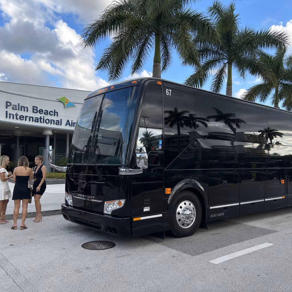 Rent a Bus to Palm Beach International Airport (PBI)