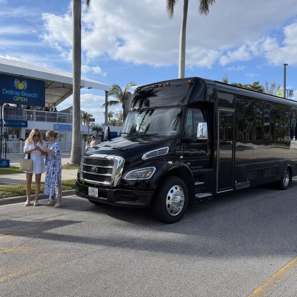 Rent a Bus to the Delray Beach Open