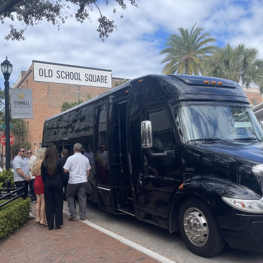 Rent a Bus to Old School Square