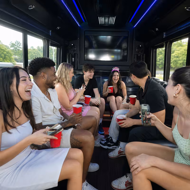 Delray Beach Birthday Transportation fleet vehicle