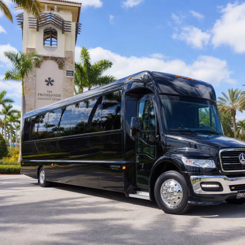 Coconut Creek Party Bus Rental