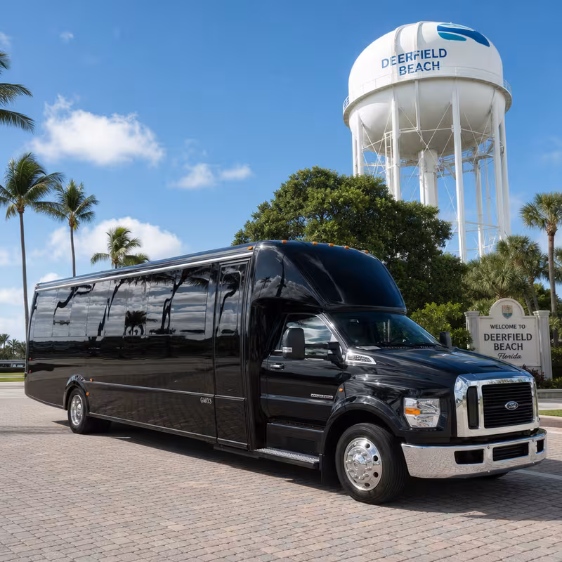 Deerfield Beach Party Bus Rental