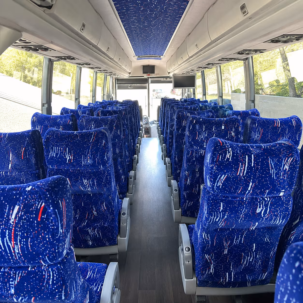 Delray Beach Airport Shuttle & Transportation onboard seating