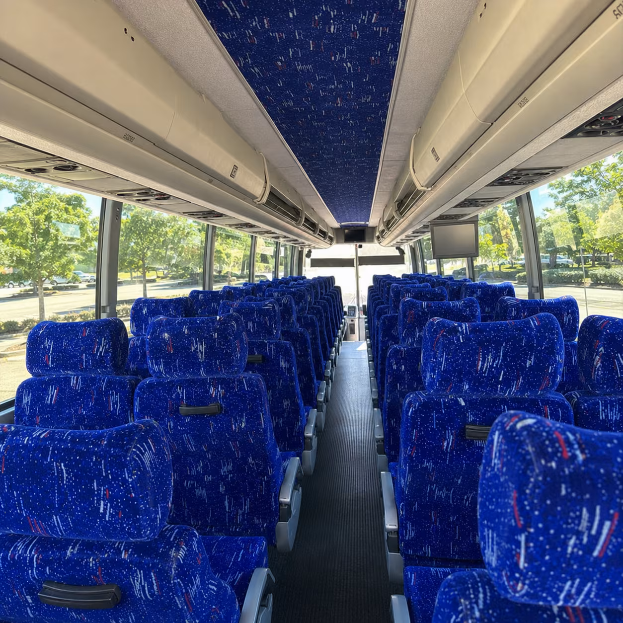Delray Beach Corporate Transportation party bus exterior