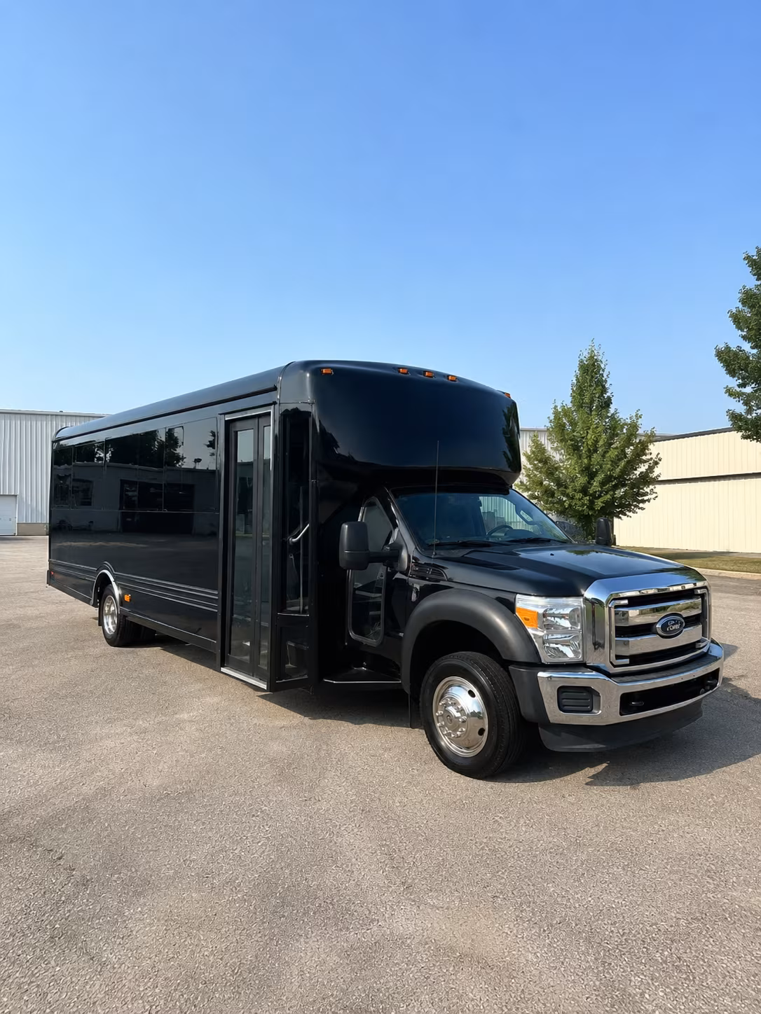 Delray Beach Prom & Homecoming Transportation party bus exterior