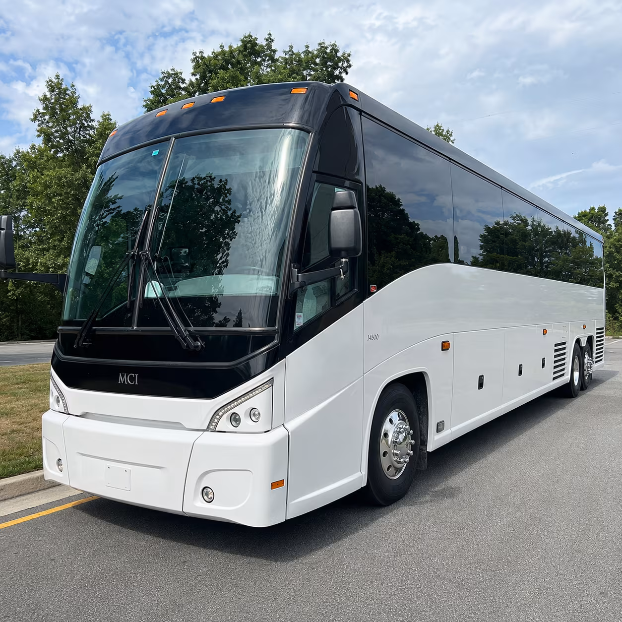 Delray Beach School Event Transportation party bus interior