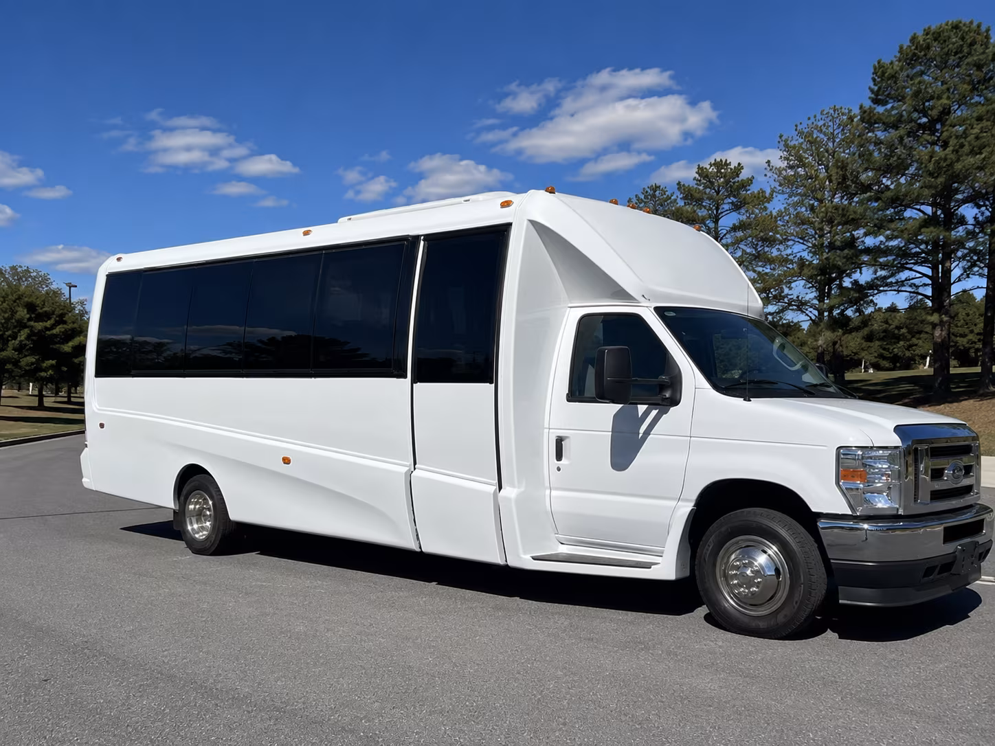 Delray Beach Sporting Event Transportation party bus exterior