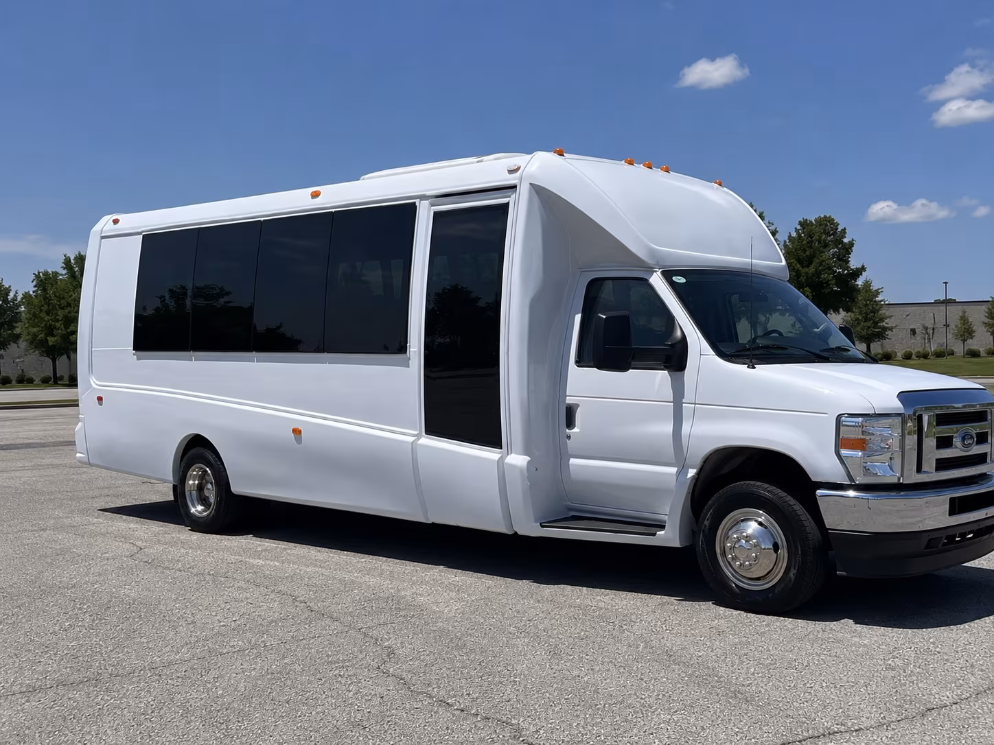 Delray Beach Sporting Event Transportation party bus interior