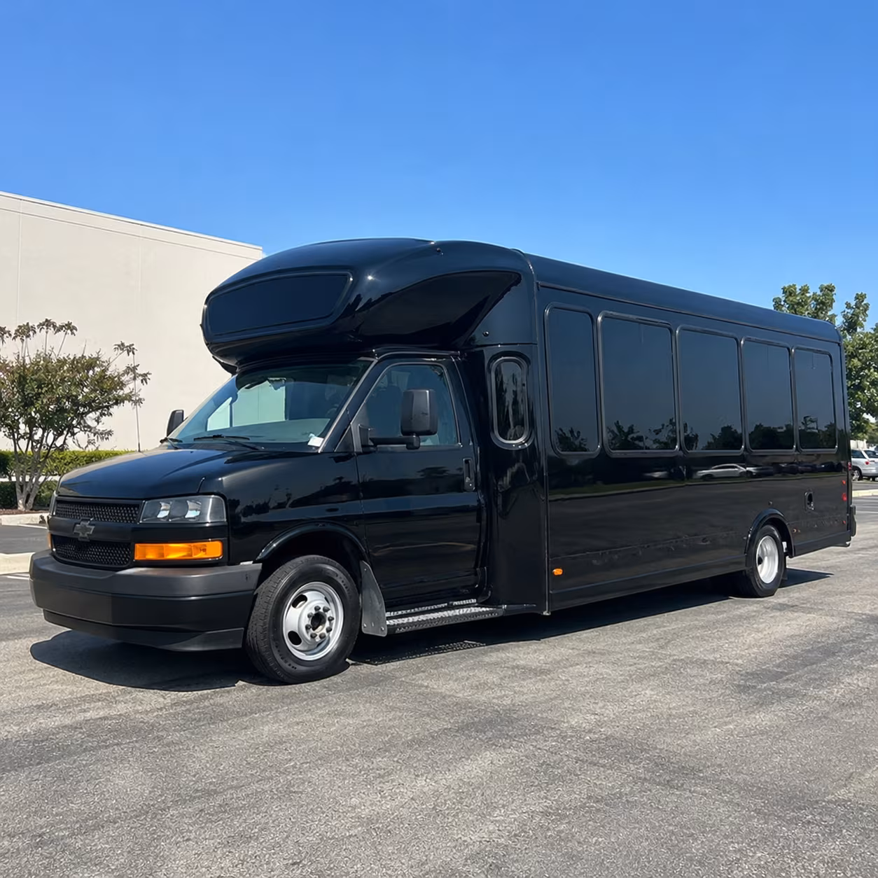 Delray Beach Wedding Transportation party bus interior