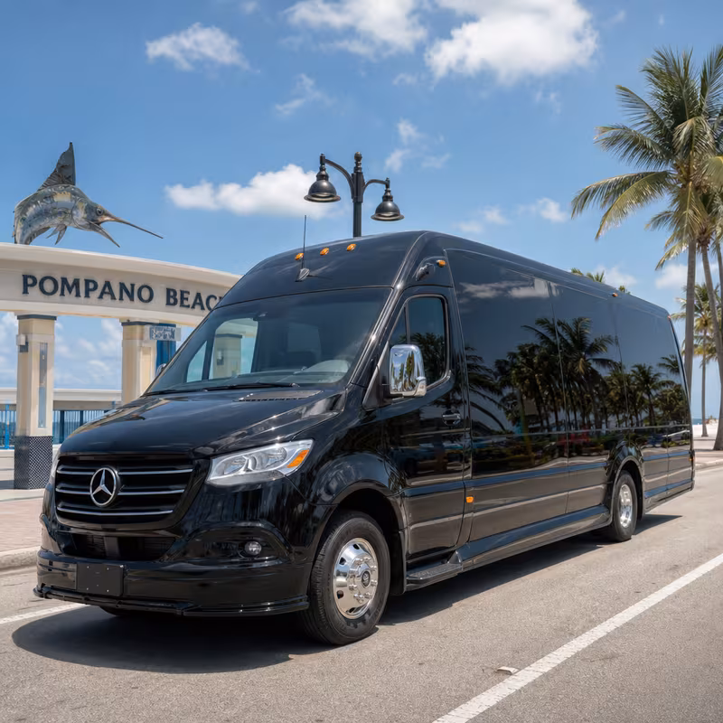 Pompano Beach Party Bus Rental
