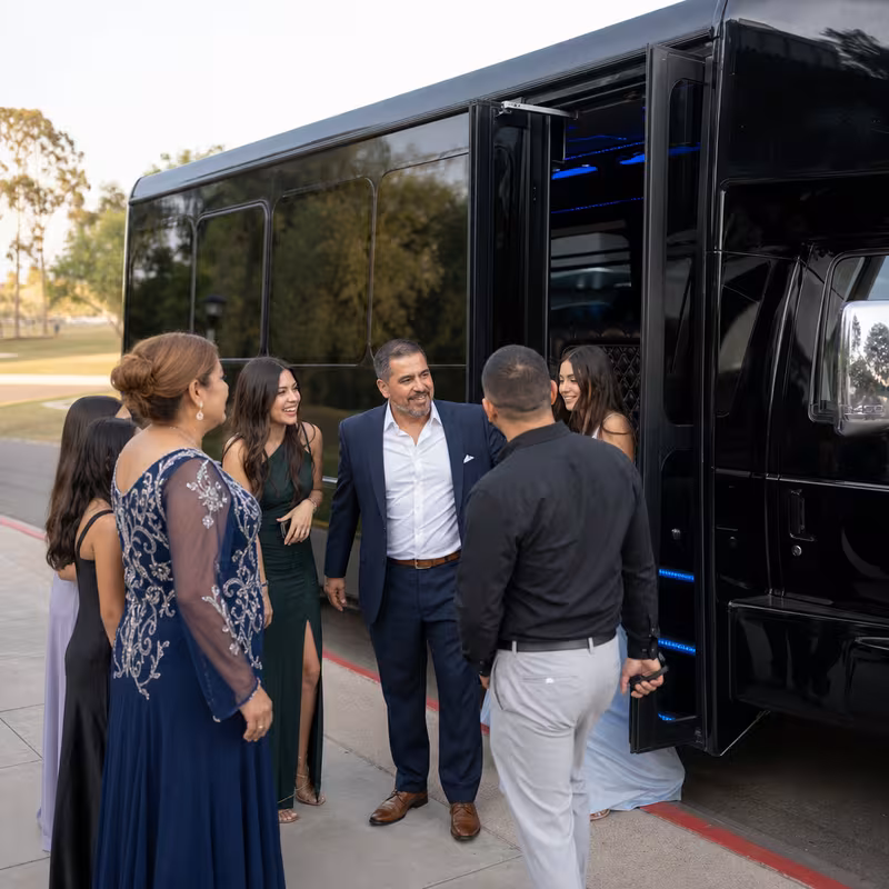 Delray Beach Private Event Transportation fleet vehicle