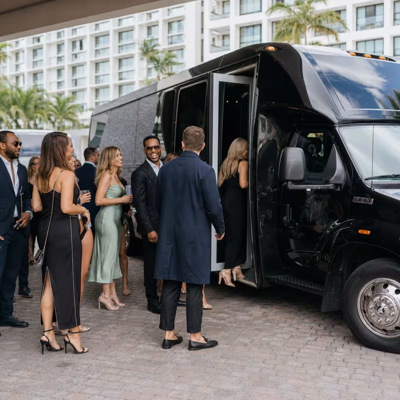 Private event transportation