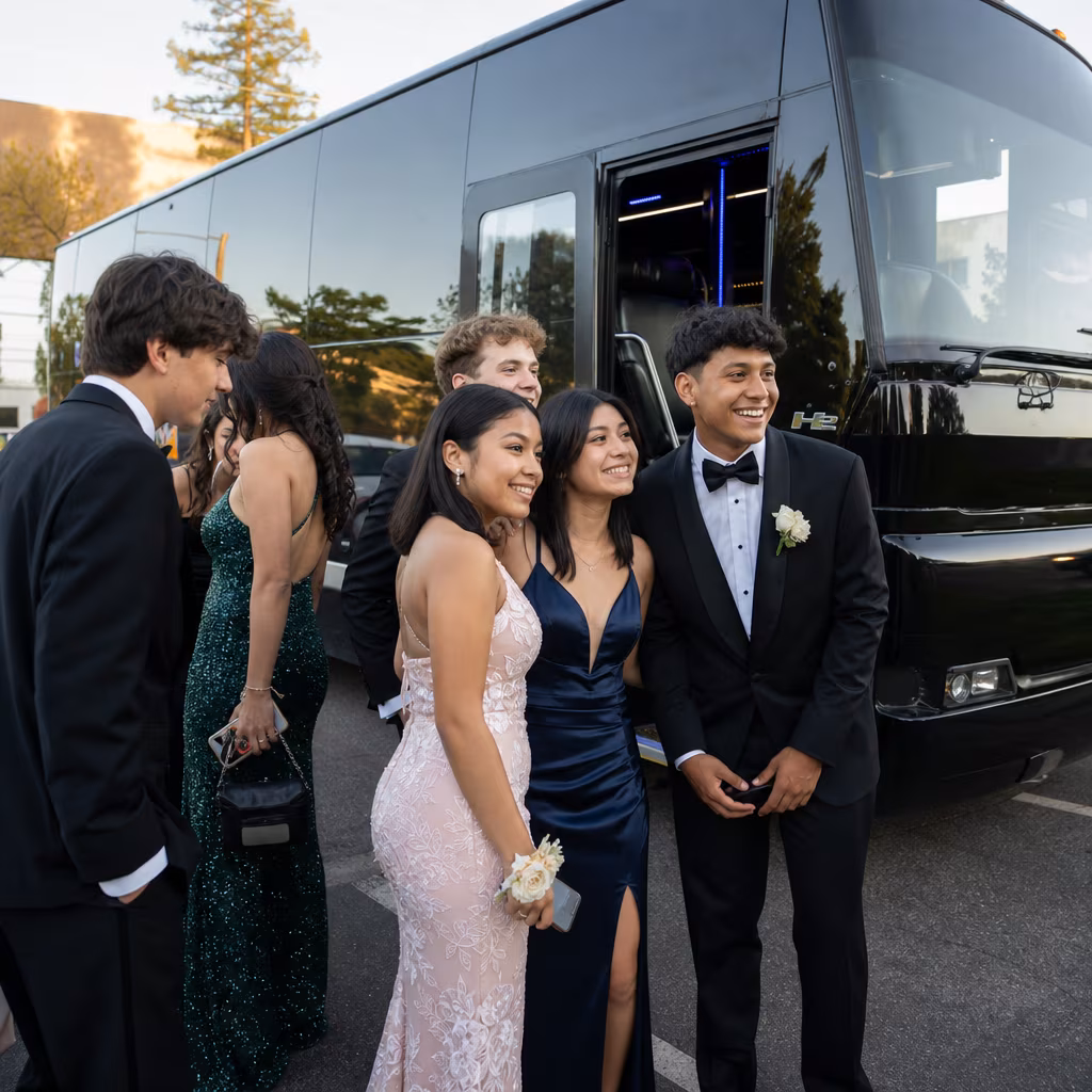 Delray Beach Prom Party Bus Rental